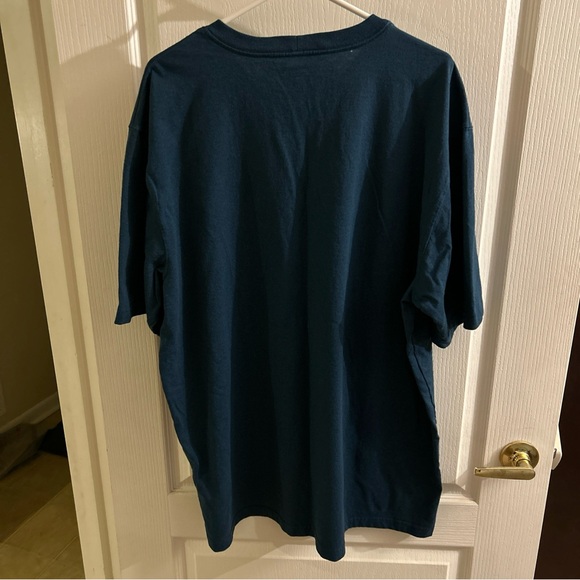 Men’s Big & Tall Carhartt Green/Blue T-shirt Sz XL the color is hard describe - Picture 4 of 4